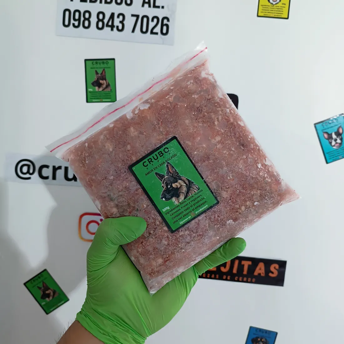 Comida natural para tu perro en La Armenia, lista para servir