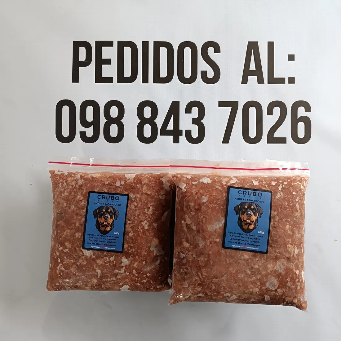 Comida cruda para tu perro en Quito, balanceada y a domicilio