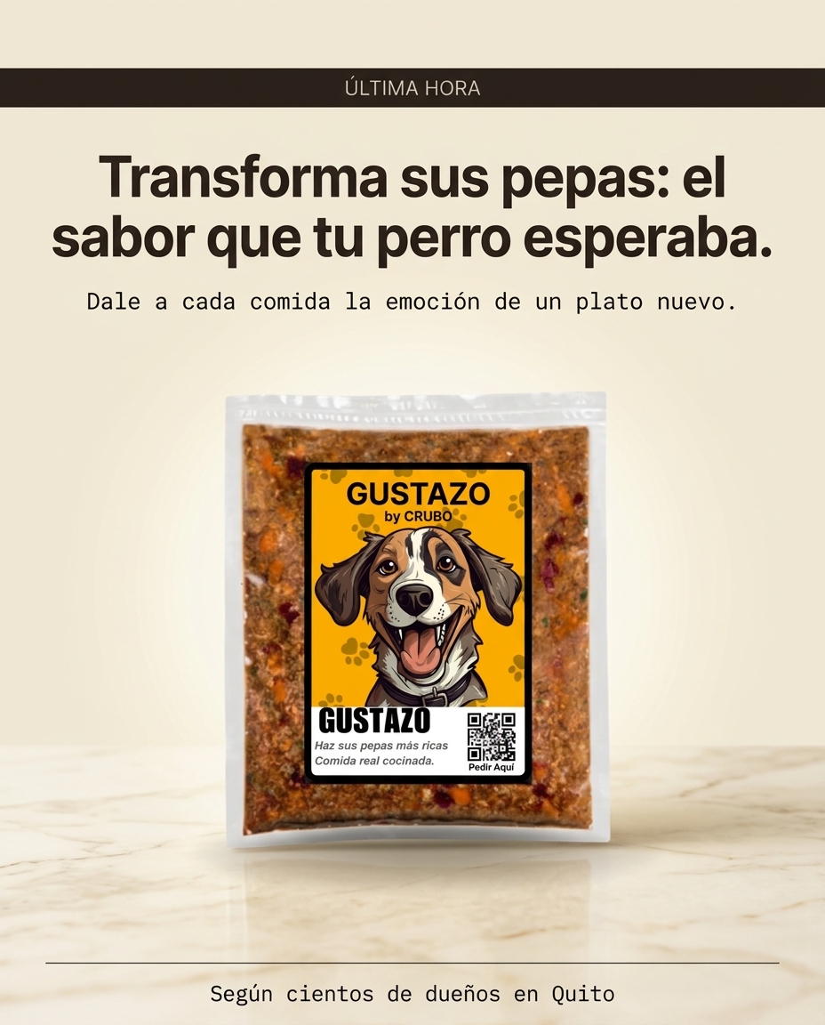 ¿Buscabas algo más natural para las comidas de tu perro?