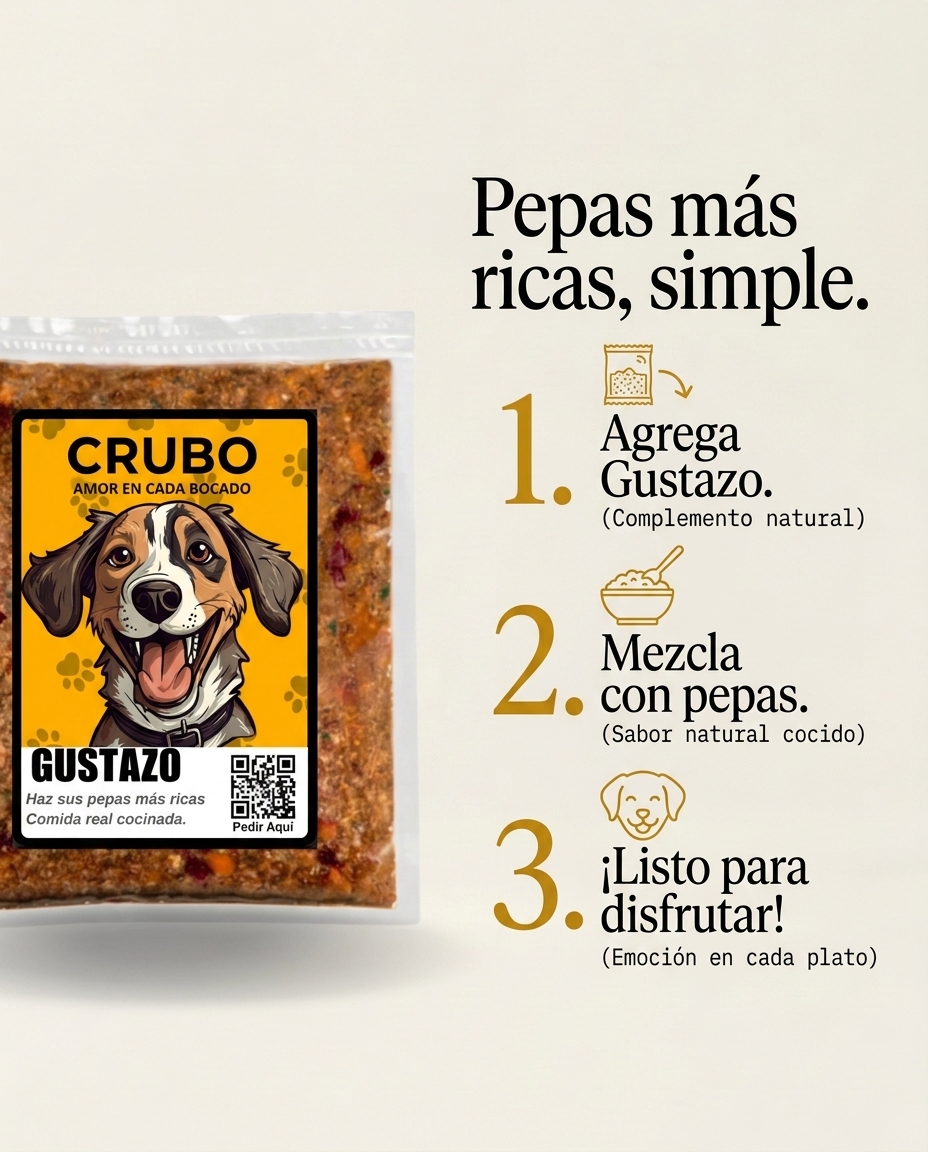 30 segundos. Una cucharada. Una hora de comer completamente diferente.