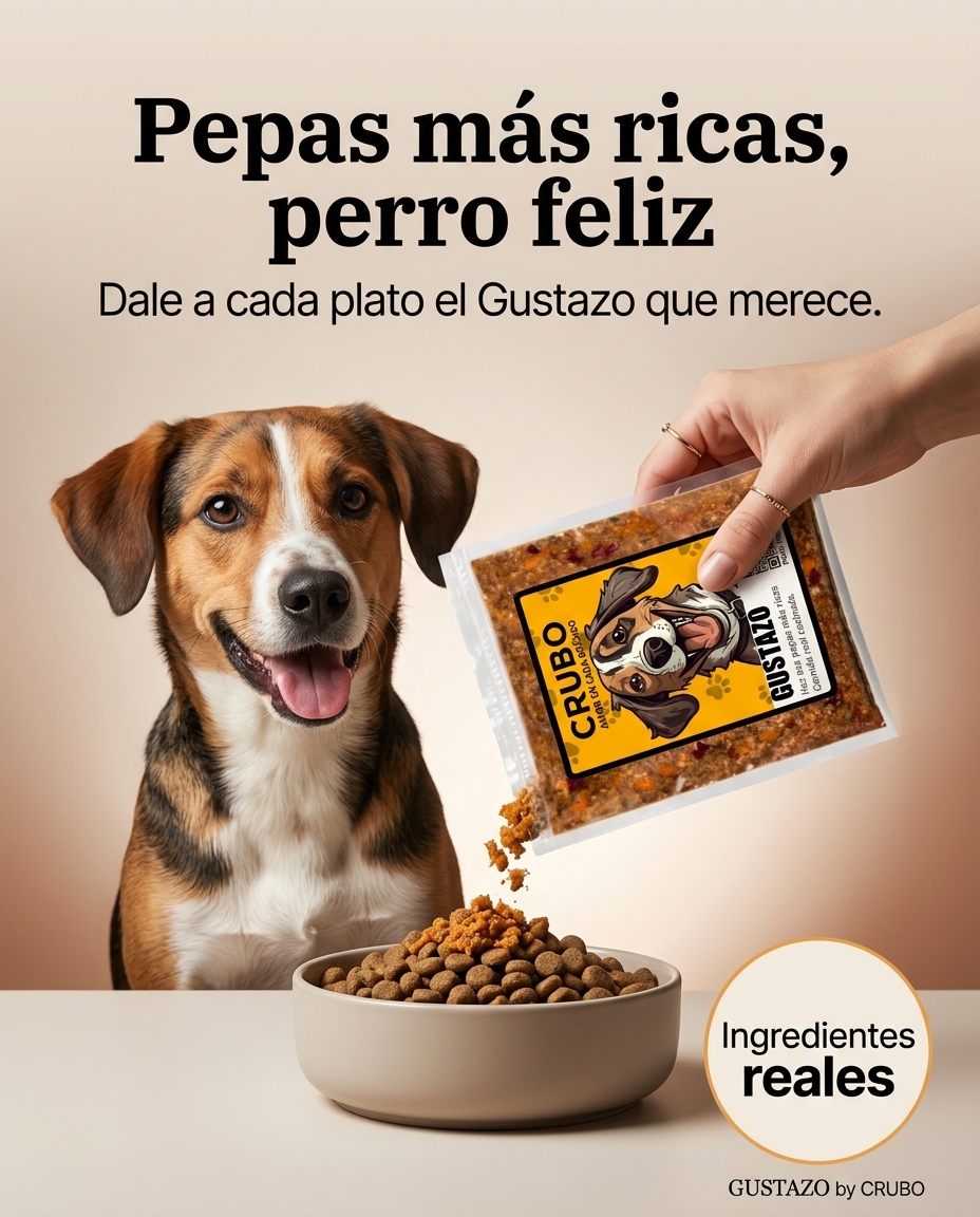 Que tu perro espere la comida con la cola que no para.