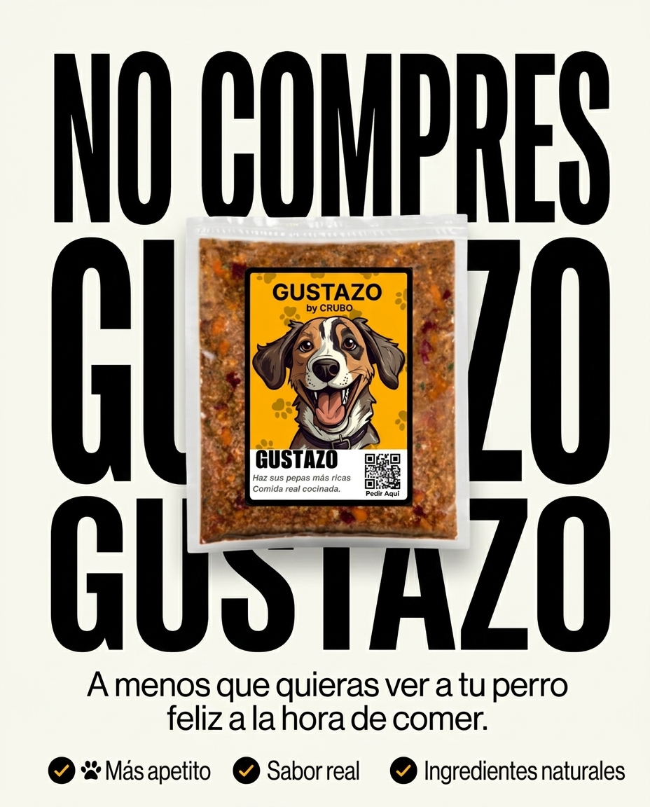 No compres el GUSTAZO si tu perro ya come perfecto.